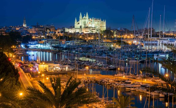 Palma at night