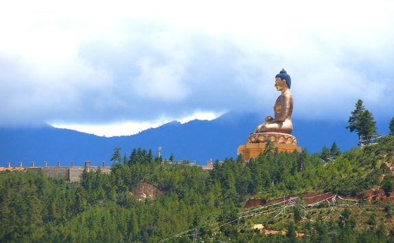 Buddha Dordenma on hilltop