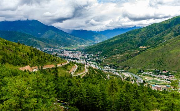 Thimpu mountains