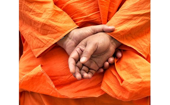 Monk in Bhutan