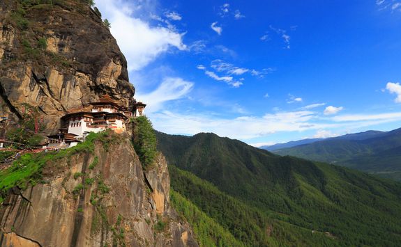 Tiger's Nest hillside