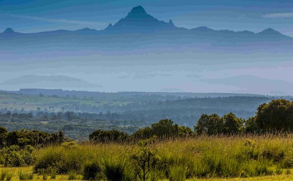 Mount Kenya view