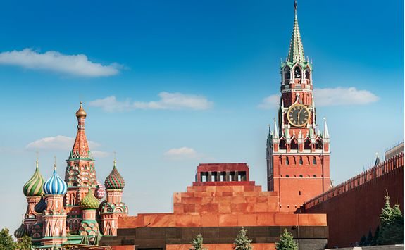 Red Square Lenin's tomb