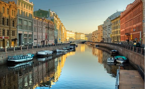 St Petersburg canal