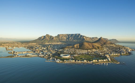 cape town from above