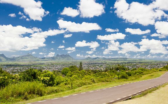 Mauritian country road