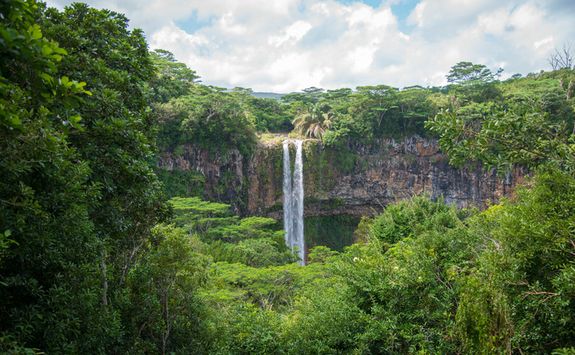 Chamarel waterfall