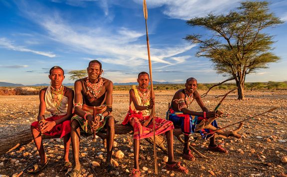 African warriors