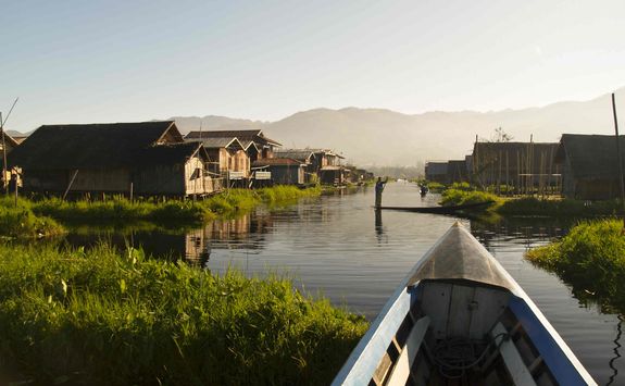 Lake Inle houses
