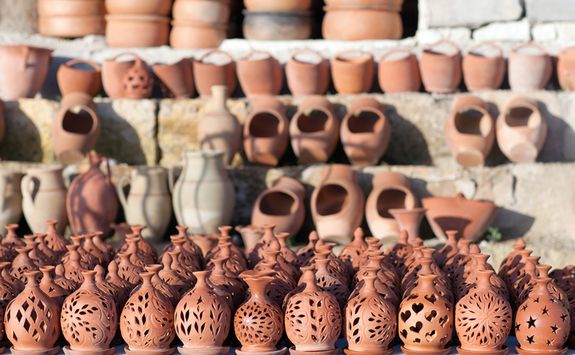 Terracotta handicrafts