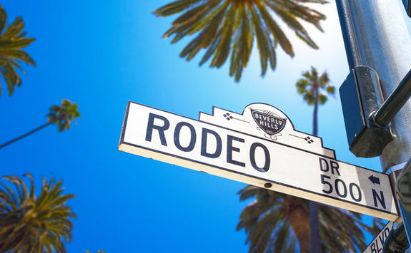 Rodeo Drive sign, Beverly Hills