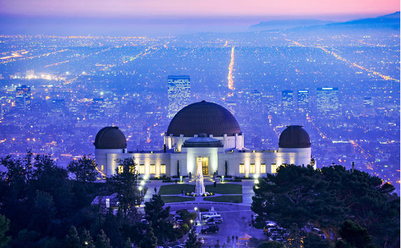 Griffith Park observatory