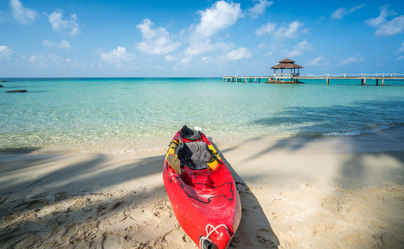 Beach soneva kiri blue wtaer