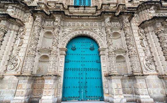 Cajamarca Cathedral facade