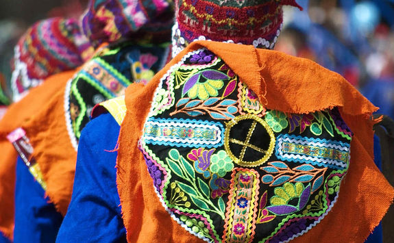 Dancers at Inti Raymi Festival