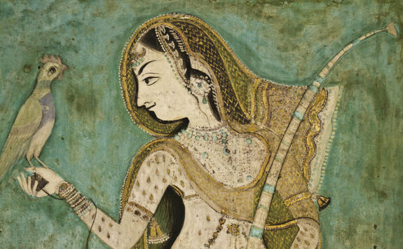 Painting of an Indian woman