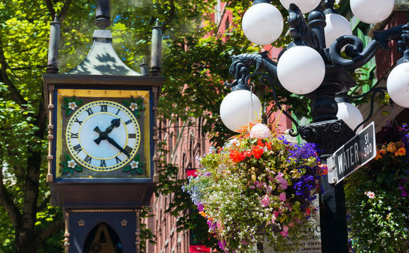 Clock in Vancouver