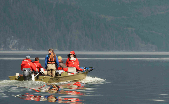 Inlet cruise Vancouver island