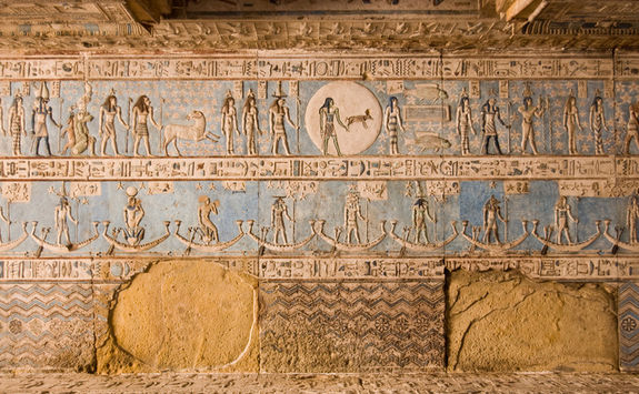 Abydos Temple ceiling
