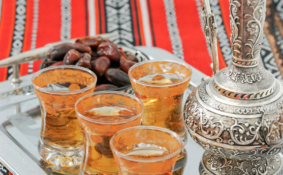 Dates and tea