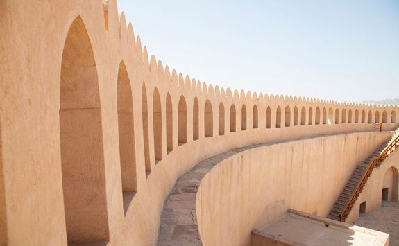 Nizwa fort detail