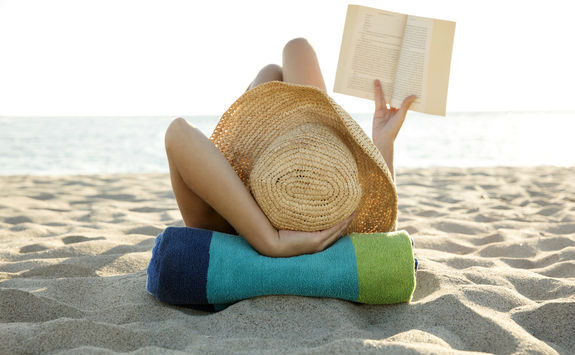 Beach sunbath