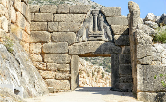 lion gate Mycenae