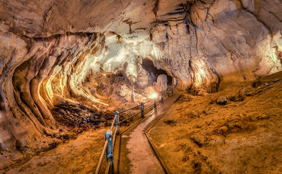 cave underground walk