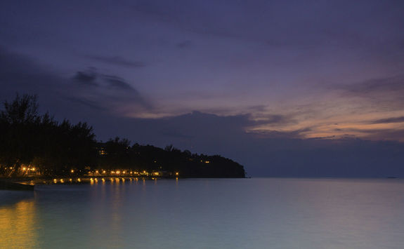 Beach sunset Kuching