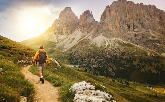 Hiking Mountain