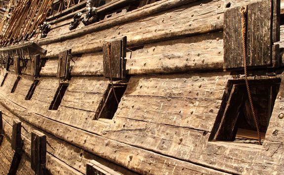 ship in sweden wood