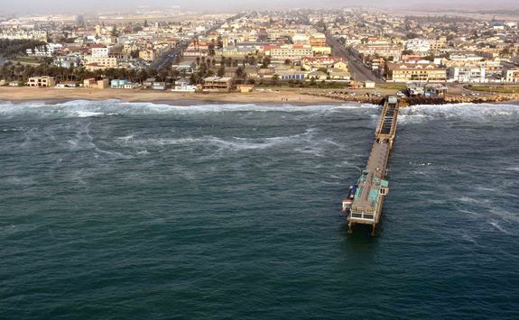 view of swakopmund namibia