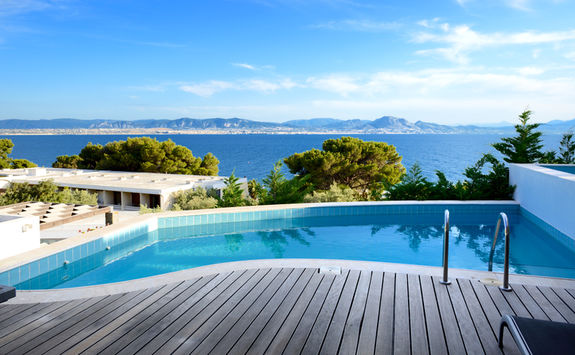 pool greece hotel