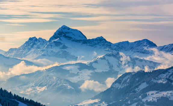 French alps Megeve