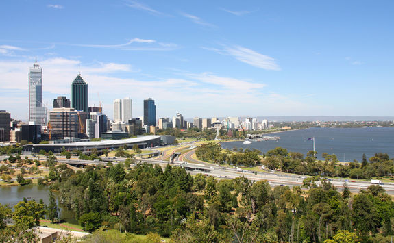 Perth skyline