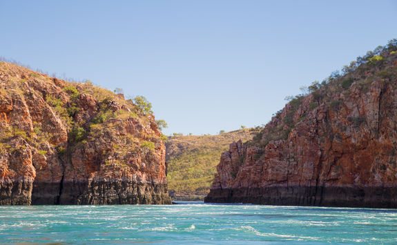 Horizontal falls