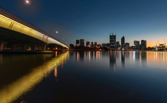 Perth by night