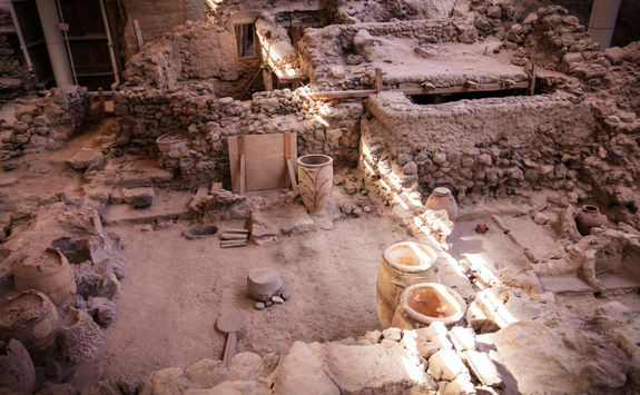Akrotiri ruins
