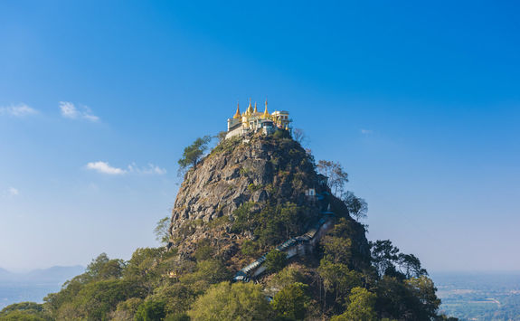 Temple on Mount Popa