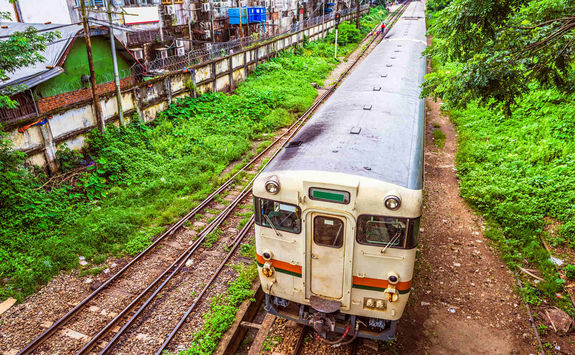 Yangon train