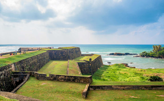 Scenery of the fort in Galle