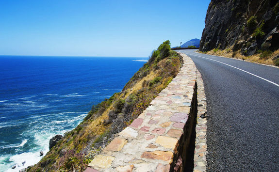View from the top of the Chapman's Peak drive