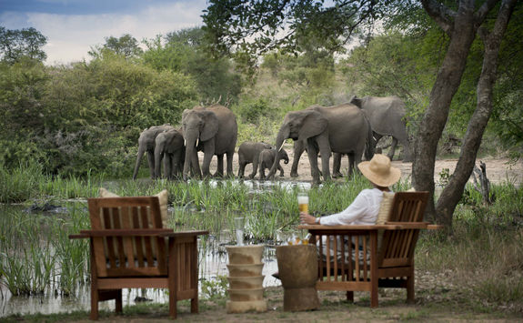 Tanda Tula waterhole view