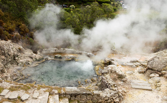 Hot spring Azores
