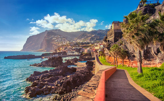 Promenade walk into Camara de Lobos
