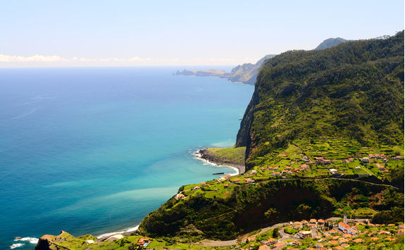 Madeira coastal landscape