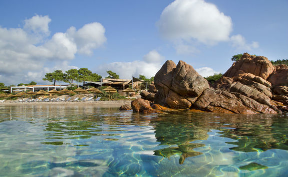 Beach in Corsica