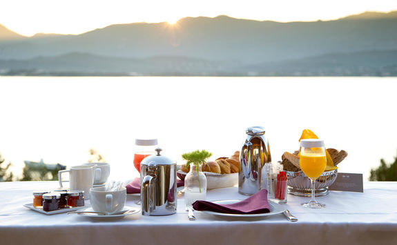 Room service breakfast