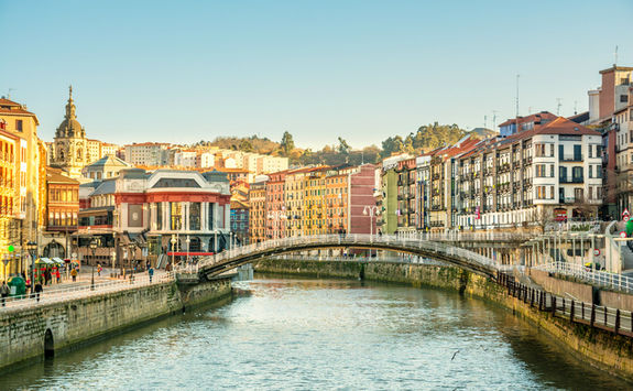 River in Bilbao