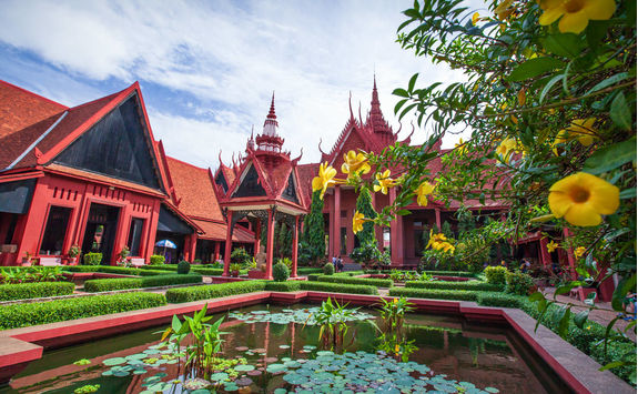 The national museum of Cambodia